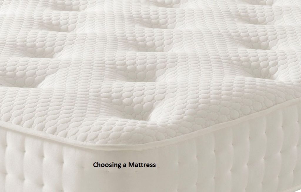 Choosing a Mattress